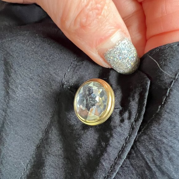 BABY PHAT | Shorts Romper with Gold Grommets - Picture 6 of 11